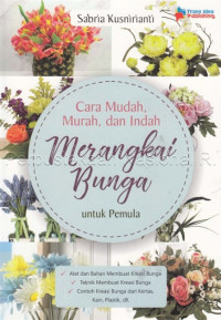 Merangkai bunga