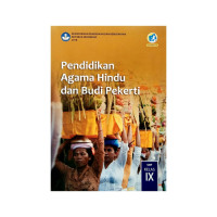Pendidikan agama hindu dan budi pekerti kelas ix (+e-book)